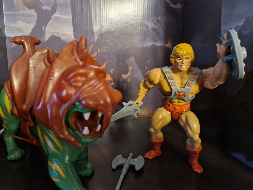 Man mit battle cat - he-man,