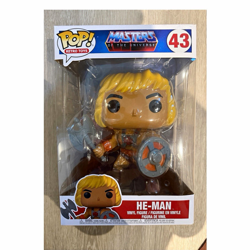 Funko pop jumbo - he-man, #43