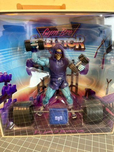 Gym bro skeletor man - gym,