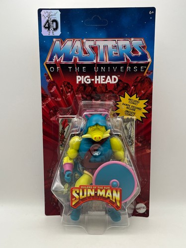 Motu origins pig head - origins, moc